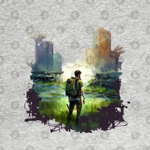 The Last of Us inspired design by Buff Geeks Art